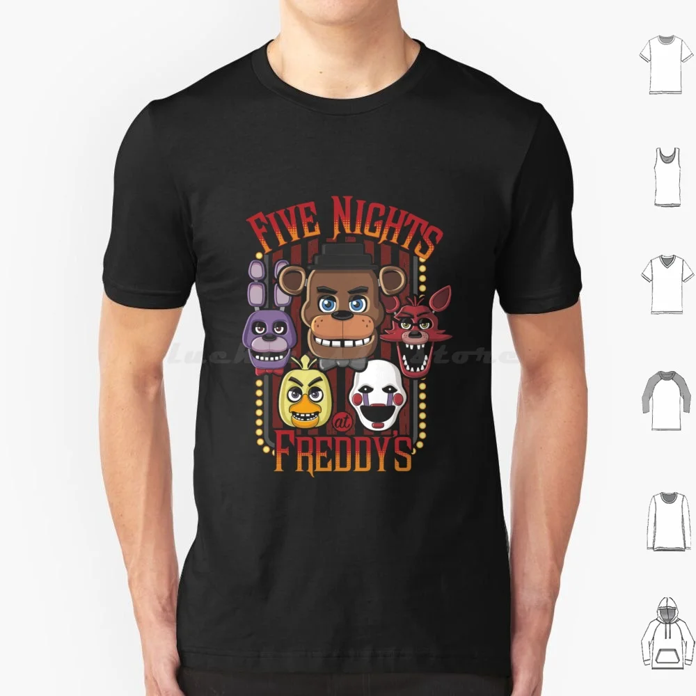 Five Nights At S Pizzeria Multi Character T Shirt Cotton Men Women Diy Print Fnaf Five - FNAF Plush