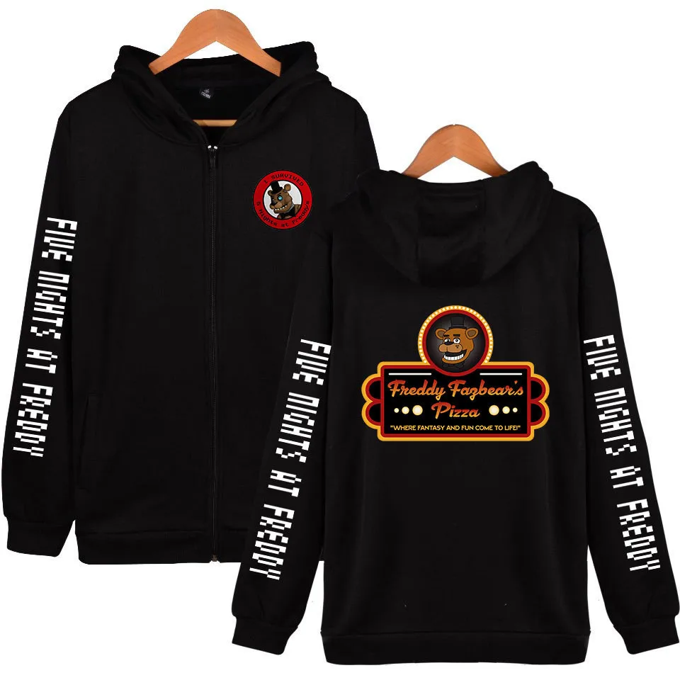 Novelty Five Nights At Fnaf Jacket Sweatshirt For Boys Girls School Hoodies High Quality Kid Hoodies 1 - FNAF Plush